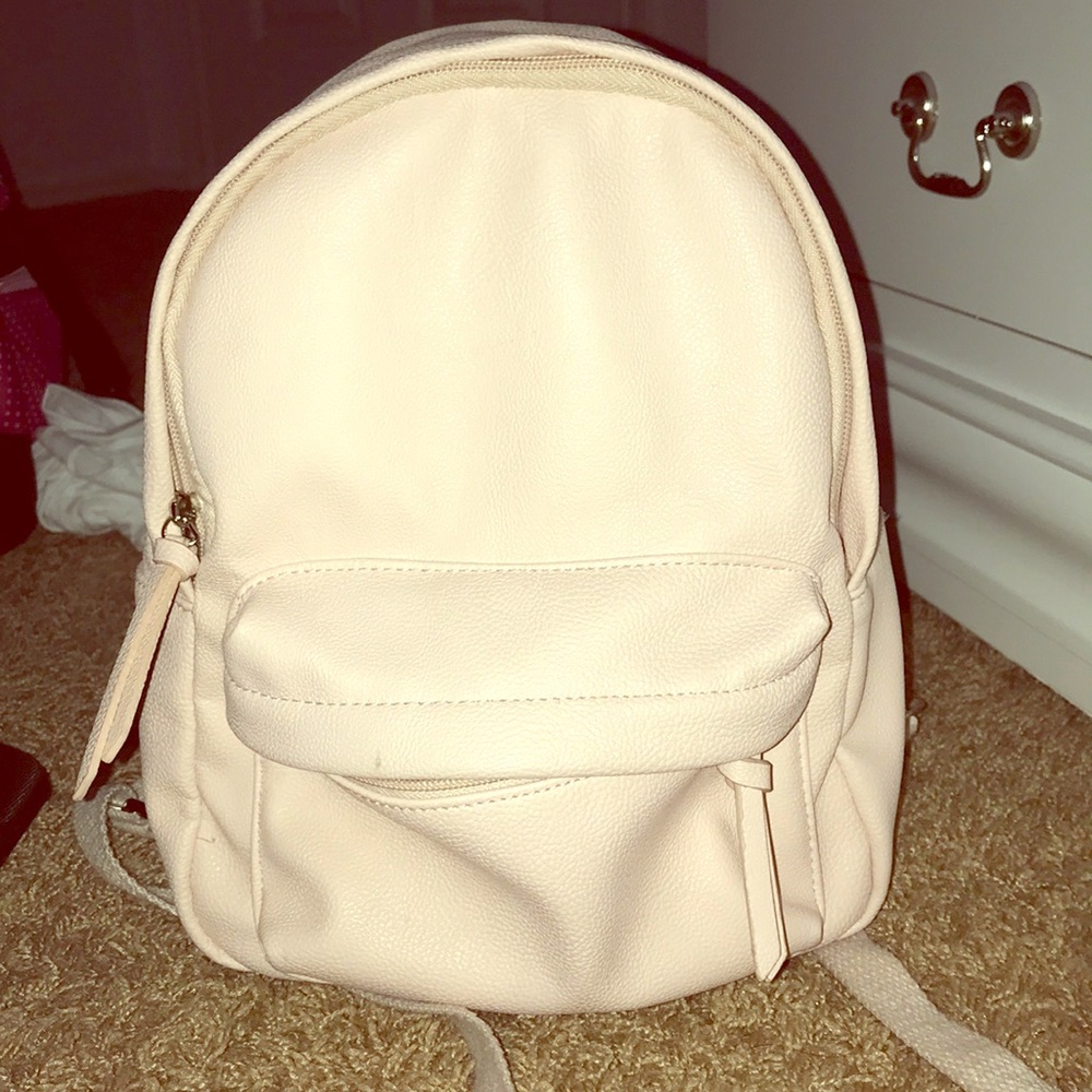 Pink small backpack for teens